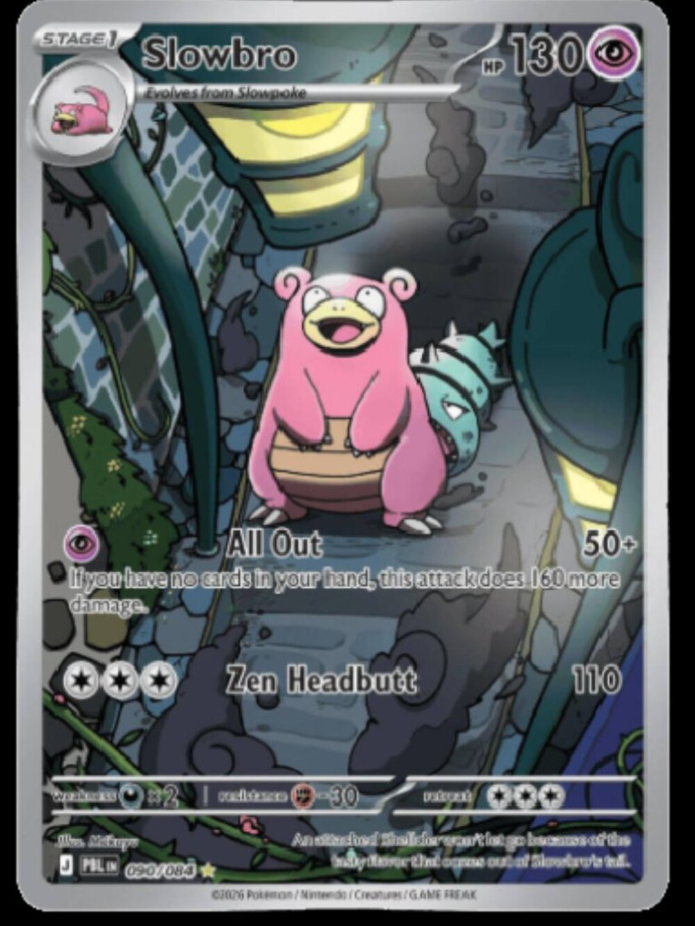 Pokemon TCG Single: Slowbro (ME05: Pitch Black)